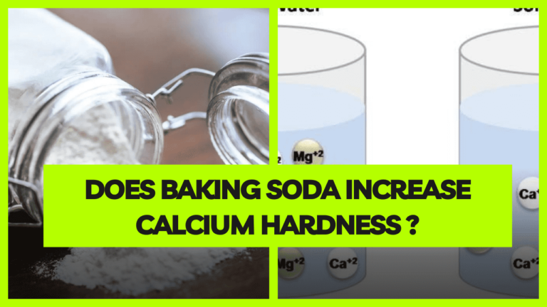 Does Baking Soda Increase Calcium Hardness